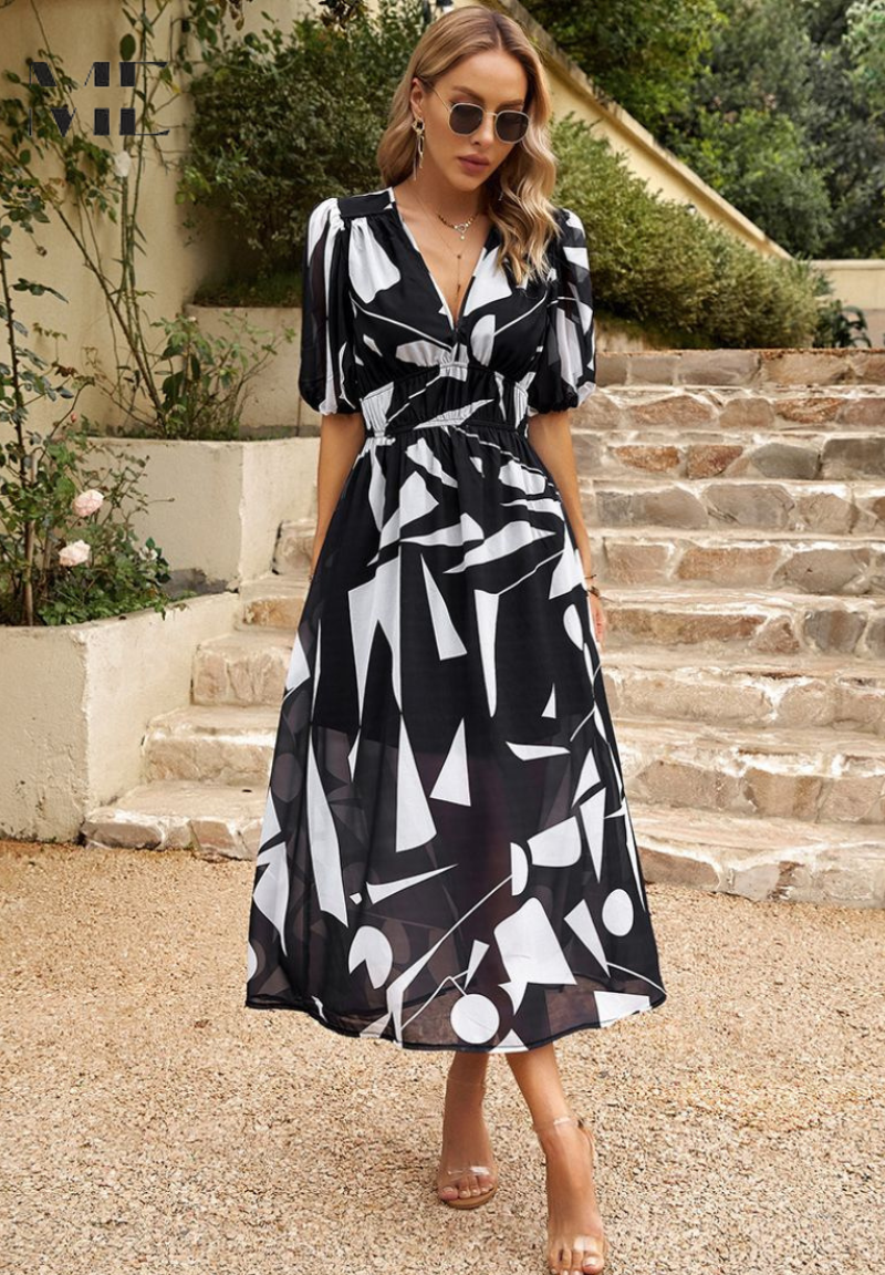 Danielle | Robe Midi Luxe Éternelle (Stock Limité)