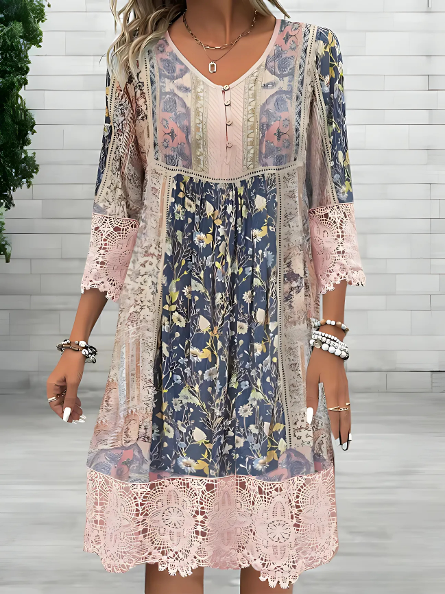 Tamara | Robe Bohémienne Luxe Fluide (Stock Limité)