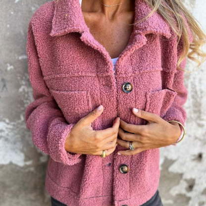 Annie | Veste Chic en Tissu Doux