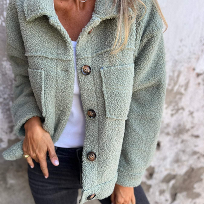 Annie | Veste Chic en Tissu Doux