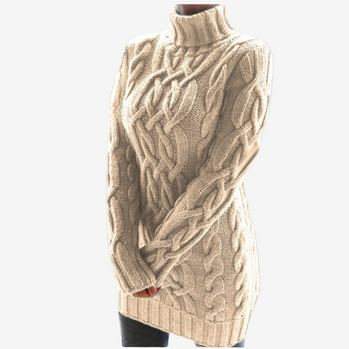 Lara™ Pull en Maille Torsadée