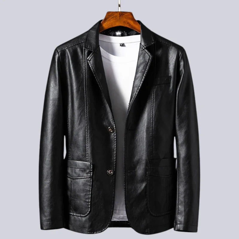 Jordy™ | Veste en Cuir Élégante