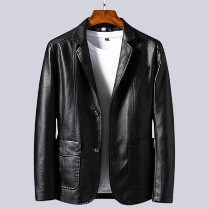 Jordy™ | Veste en Cuir Élégante