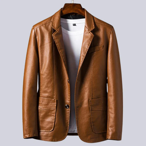 Jordy™ | Veste en Cuir Élégante