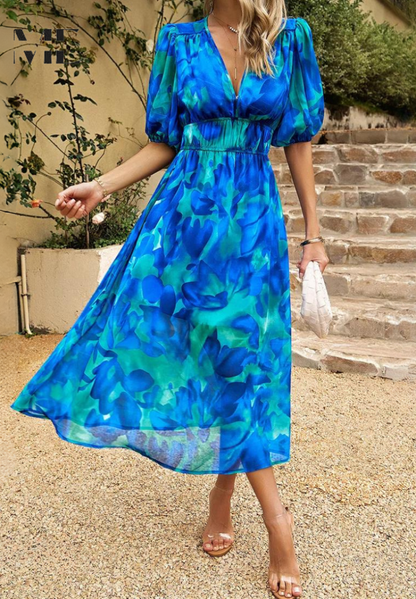 Danielle | Robe Midi Luxe Éternelle (Stock Limité)