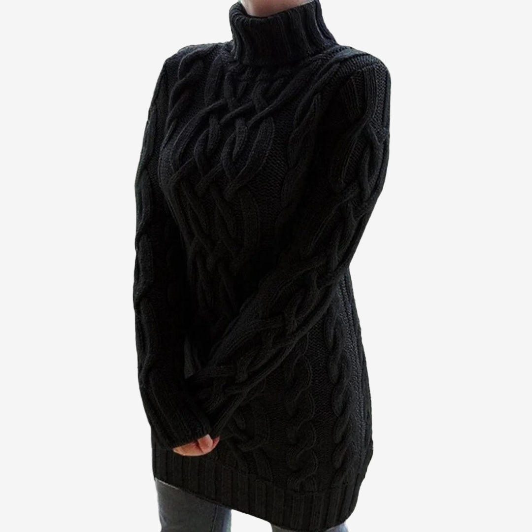 Lara™ Pull en Maille Torsadée