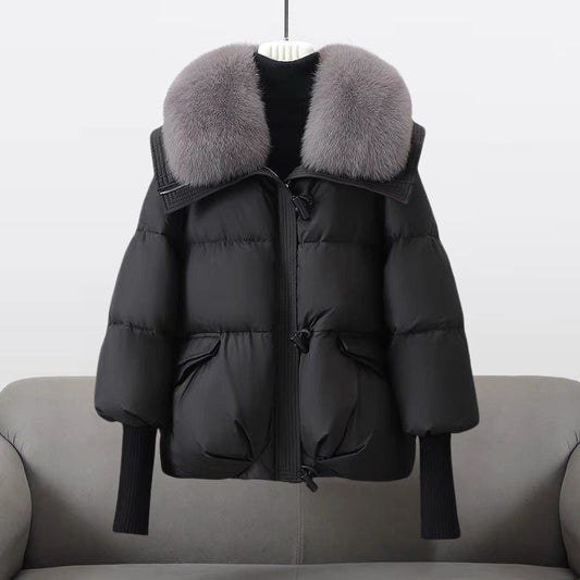 Charlene™ | Elegant Glamour Puffer Jacket