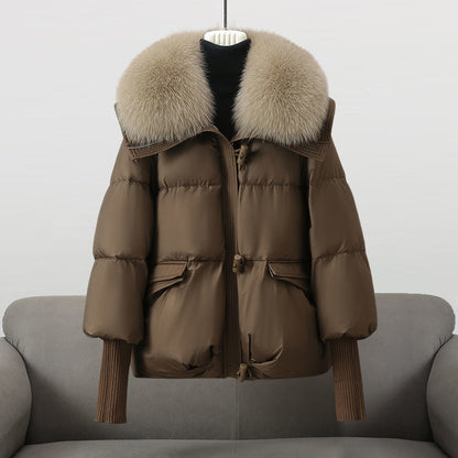 Charlene™ | Elegant Glamour Puffer Jacket