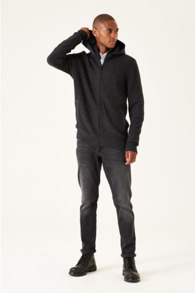 Gilet à capuche Damian Bleu Marine