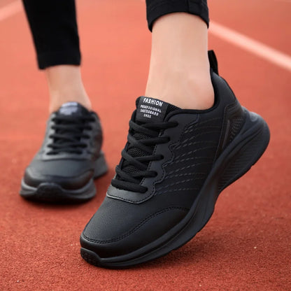 Chaussures de Course Lacées Respirantes Légères pour Femme