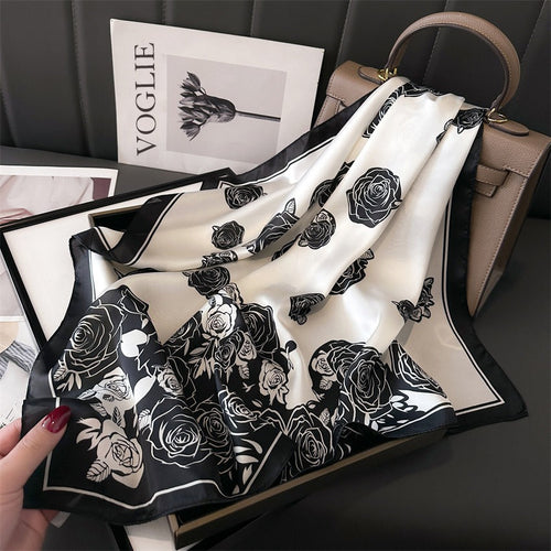 Amira™ | Foulard Élégant en Soie 100%