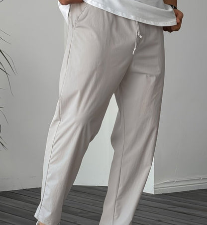 BORG - PANTALON CHINO AJUSTÉ À CORDON QUOTIDIEN