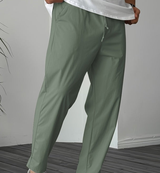 BORG - PANTALON CHINO AJUSTÉ À CORDON QUOTIDIEN