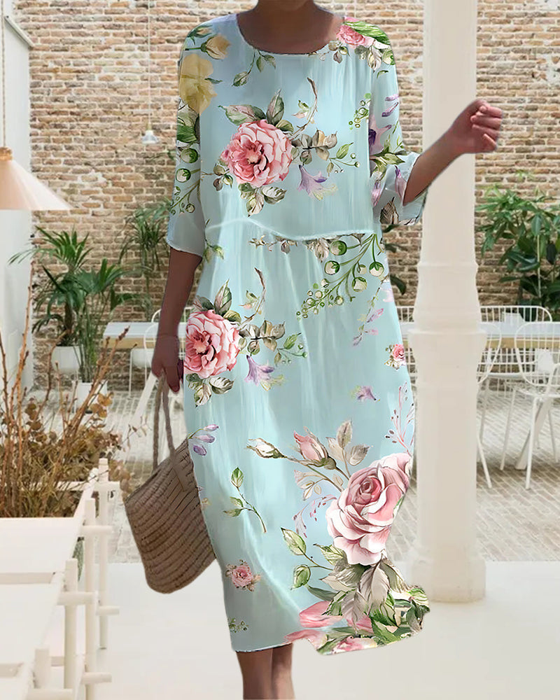 Mara™ | Élégante Robe à Fleurs