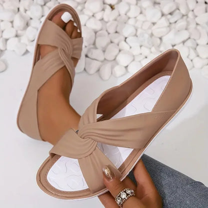 Florinda™ - Sandales confortables à nœud papillon pour femmes