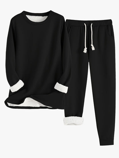 Ensemble détente en maille confortable pour journées tranquilles