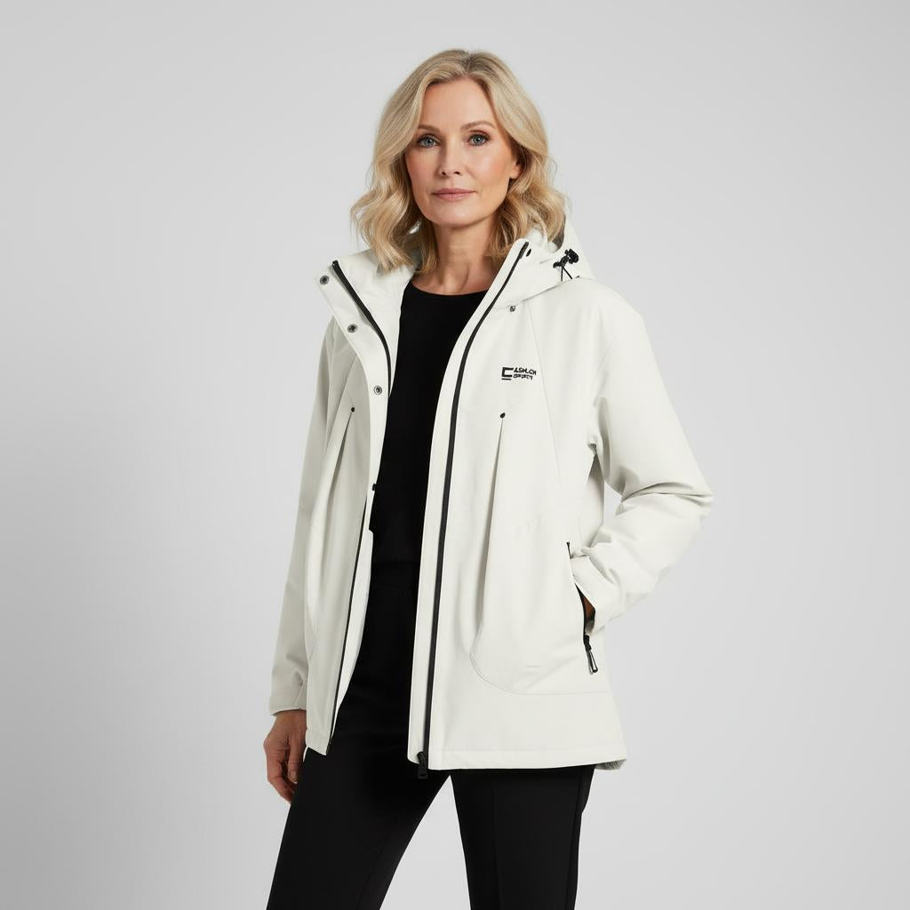 Veste coupe-vent légère pour activités de plein air actives