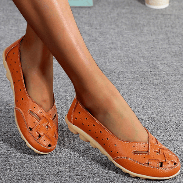 Sandales orthopédiques en cuir pour un maintien confortable