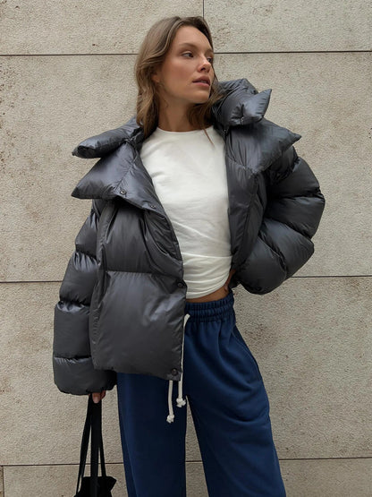 Veste matelassée élégante et raffinée pour le style hivernal