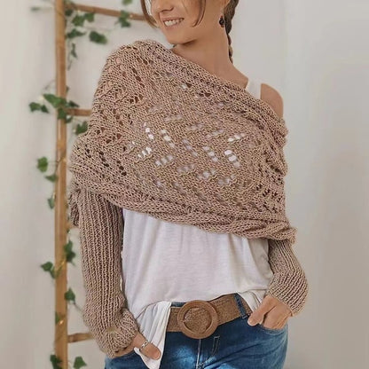 Écharpe légère confortable à couches élégantes