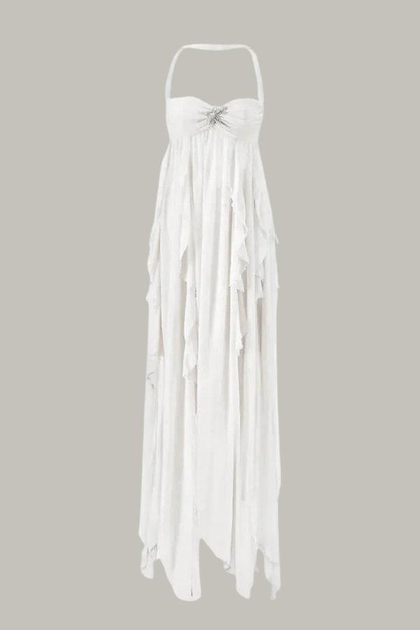 Robe Maxi Bohème Élégante et Flottante
