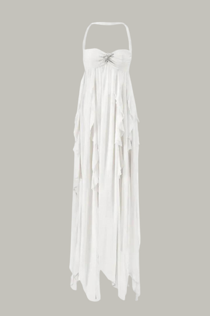 Robe Maxi Bohème Élégante et Flottante