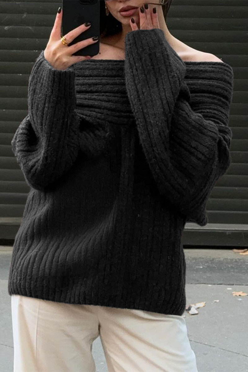 Pull d'hiver en tricot confortable pour un confort décontracté