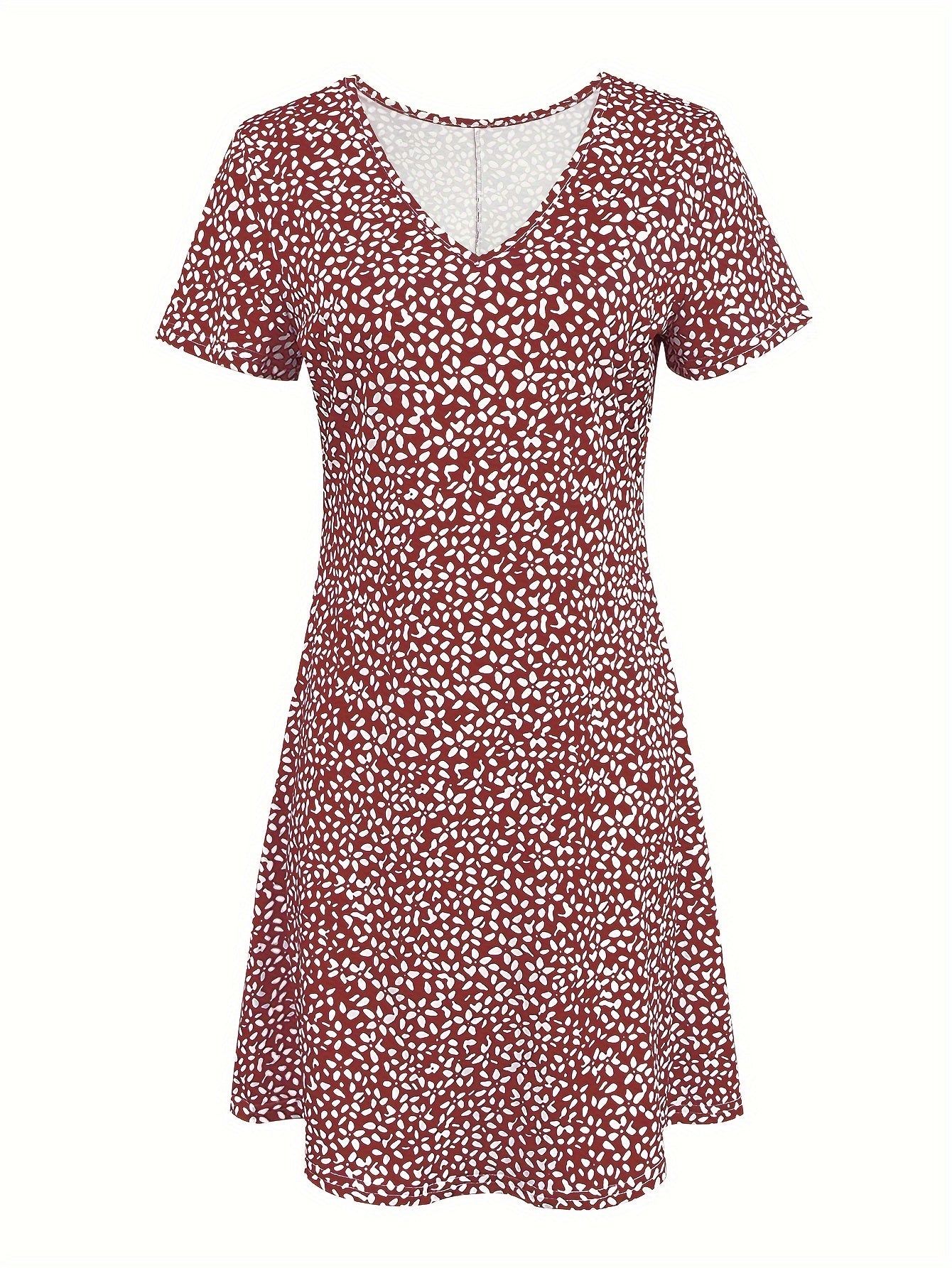 Capin™ | Robe Décontractée à Imprimé Floral