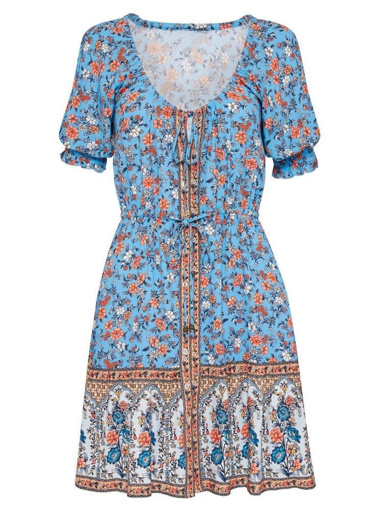 Pauline Laurent® | robe de paysan avec laçage