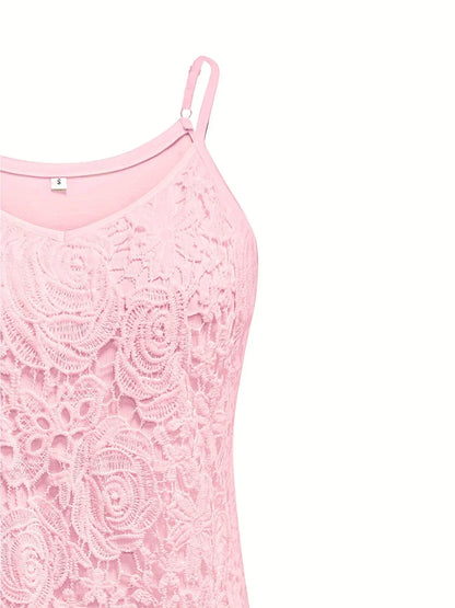 Top Juniana En Dentelle Sans Manches