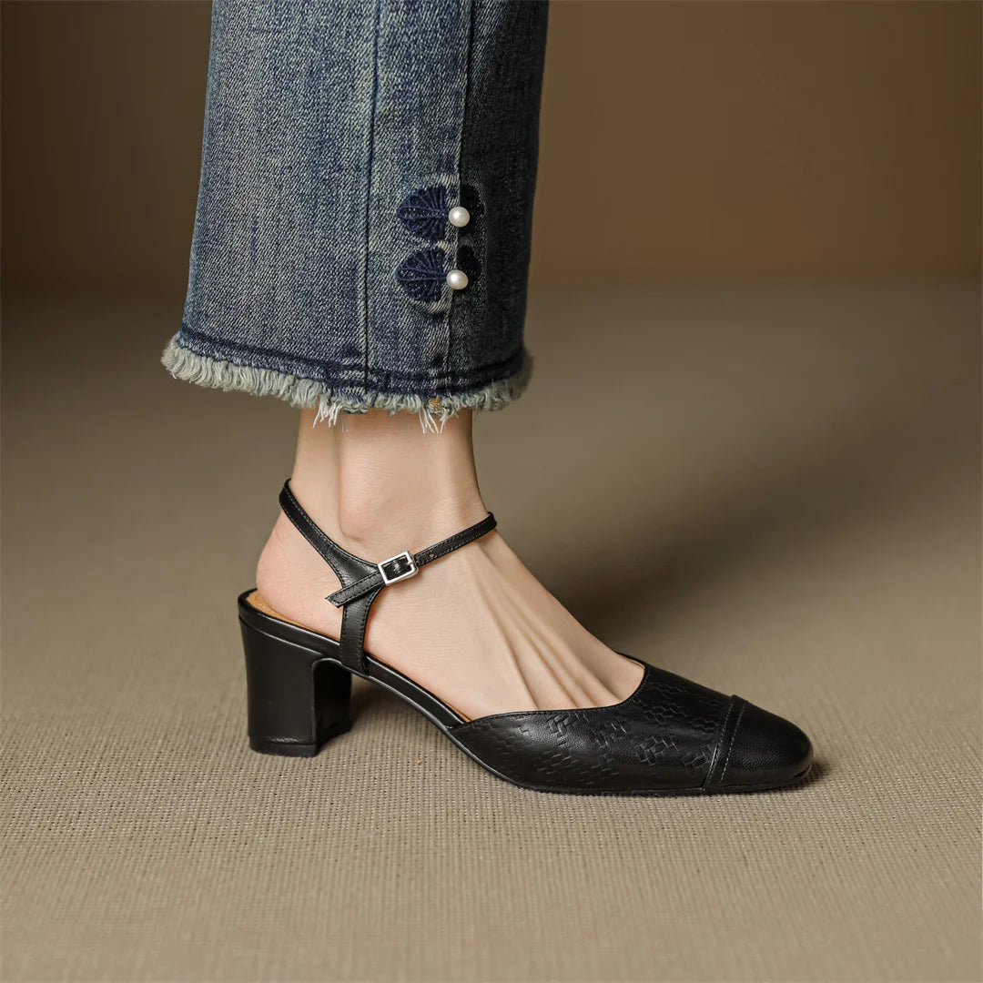 Sandales de luxe confort classique toute la journée