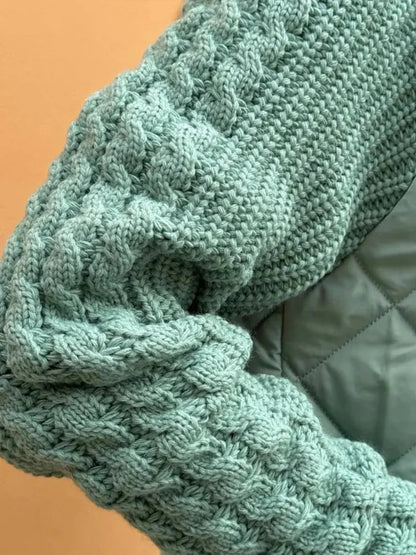 Cardigan en maille douillet d'automne