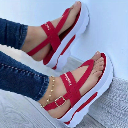 Sandales Plates Femme Confortables À Brides Cuir