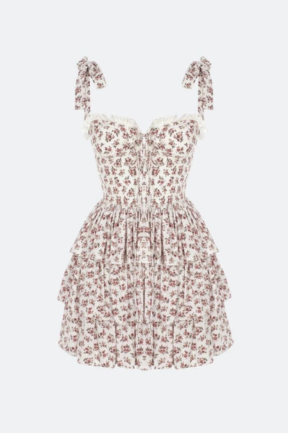 Pauline Laurent® | robe dégradée avec nœud papillon