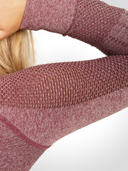 Andrea - Lange Mouw Crop Top