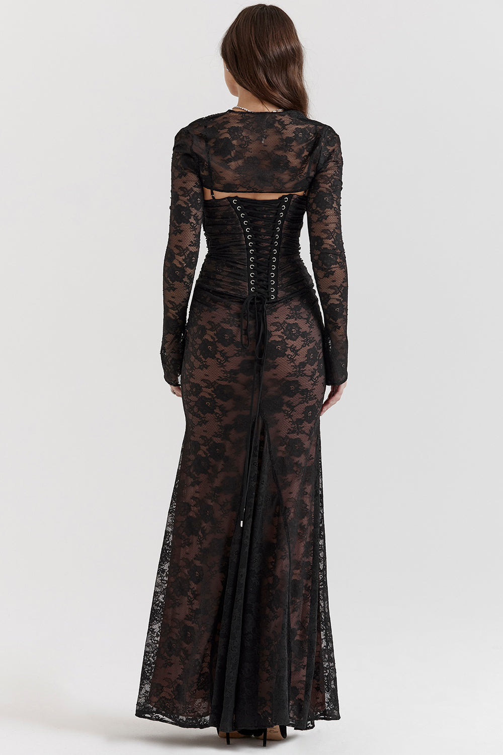 Robe longue stylée et fluide pour femmes