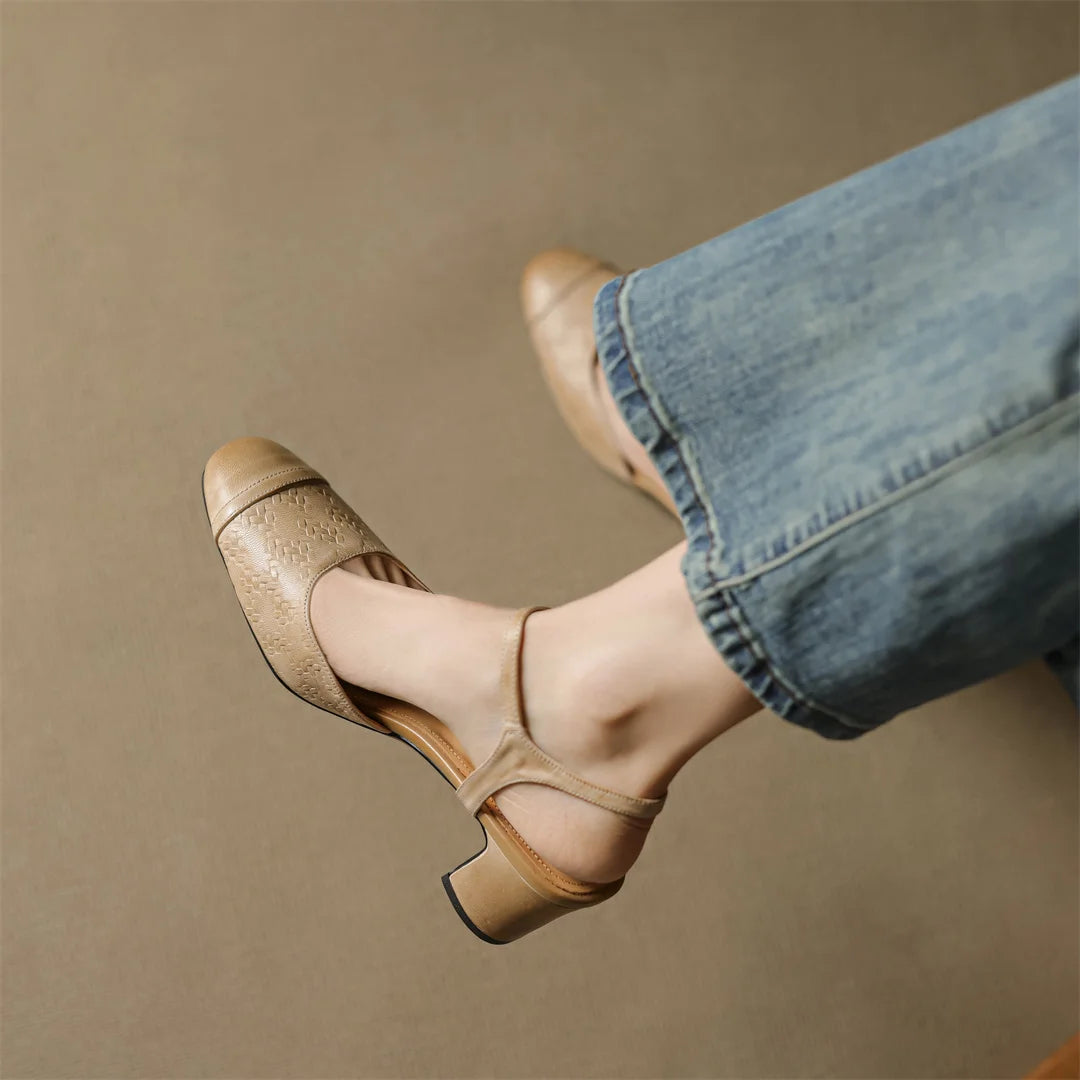 Sandales de luxe confort classique toute la journée