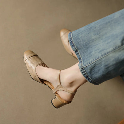 Sandales de luxe confort classique toute la journée
