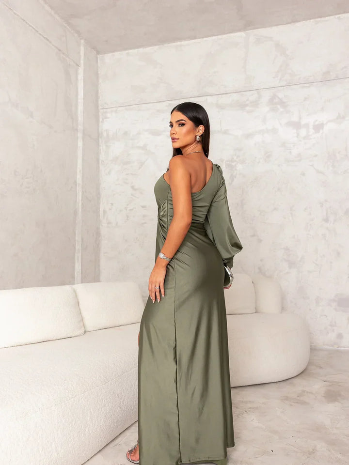 Robe de soirée élégante sans manches pour femmes