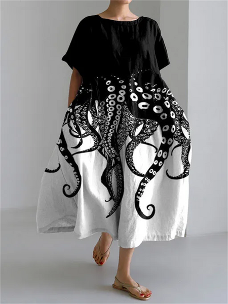 VALENTINA | Robe d'été à fleurs avec une coupe élégante et un confort optimal