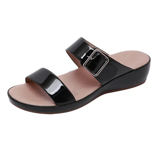 Alice Leroy® | Les Mules Vernies Confort Chic