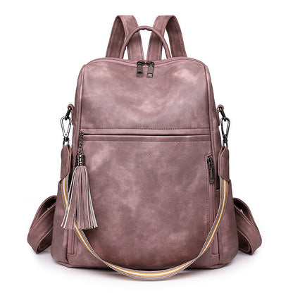 Sac à dos femme en cuir style indien