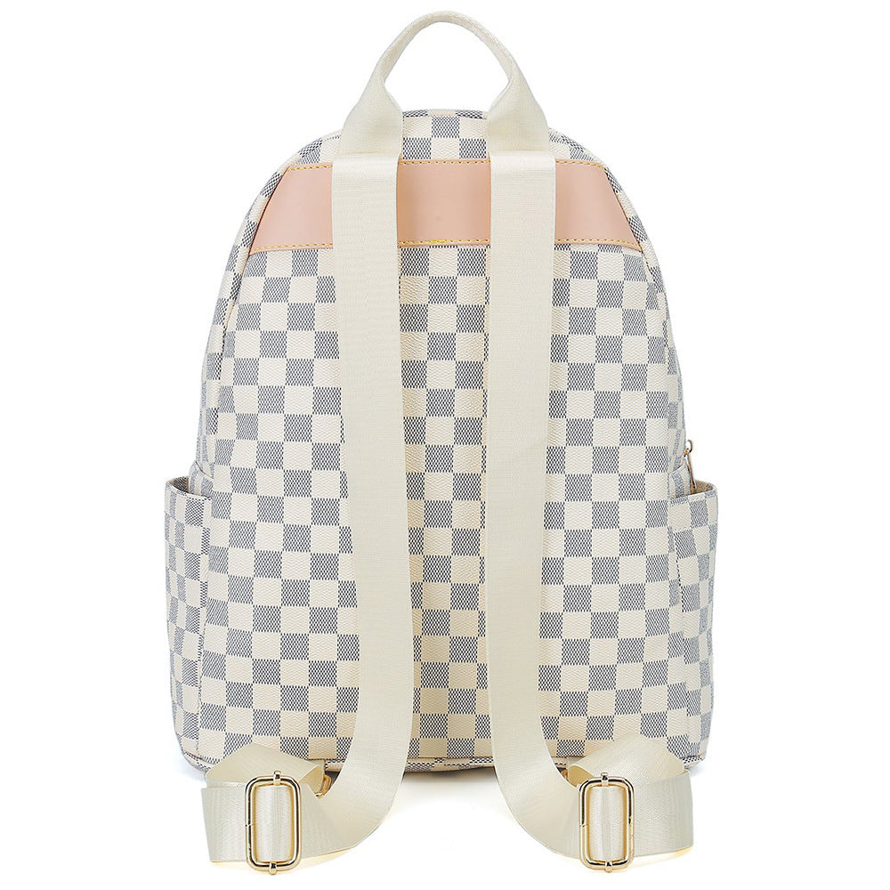 Sac à dos motifs damiers
