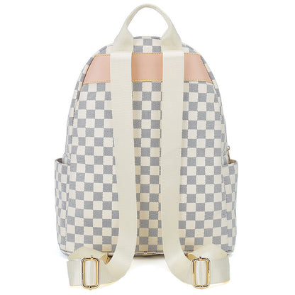 Sac à dos motifs damiers