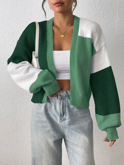 Cardigan en tricot chaud et confortable pour les jours froids