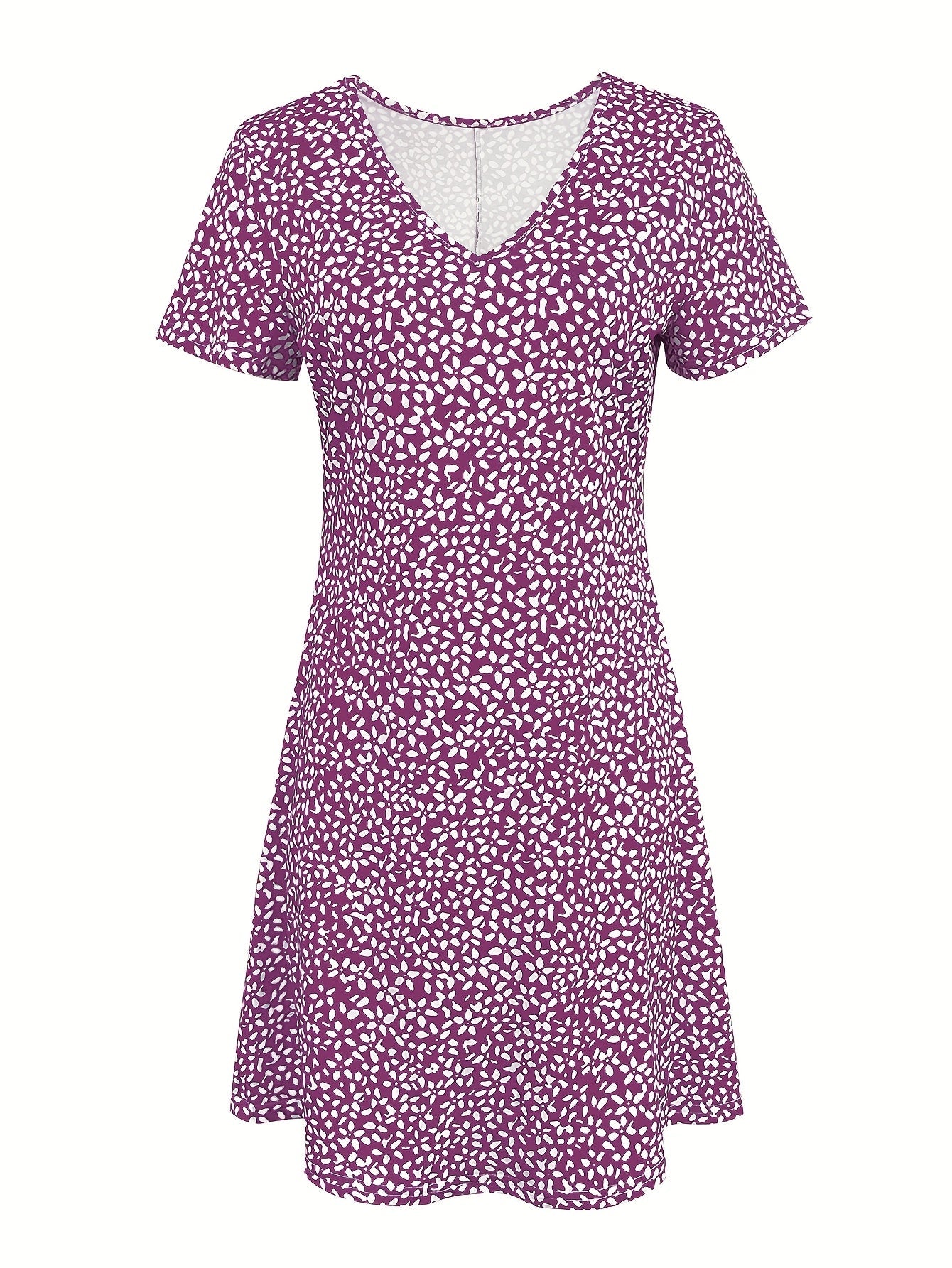 Capin™ | Robe Décontractée à Imprimé Floral