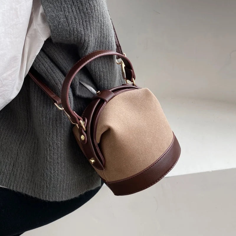 Sac à main bandoulière style rétro chic