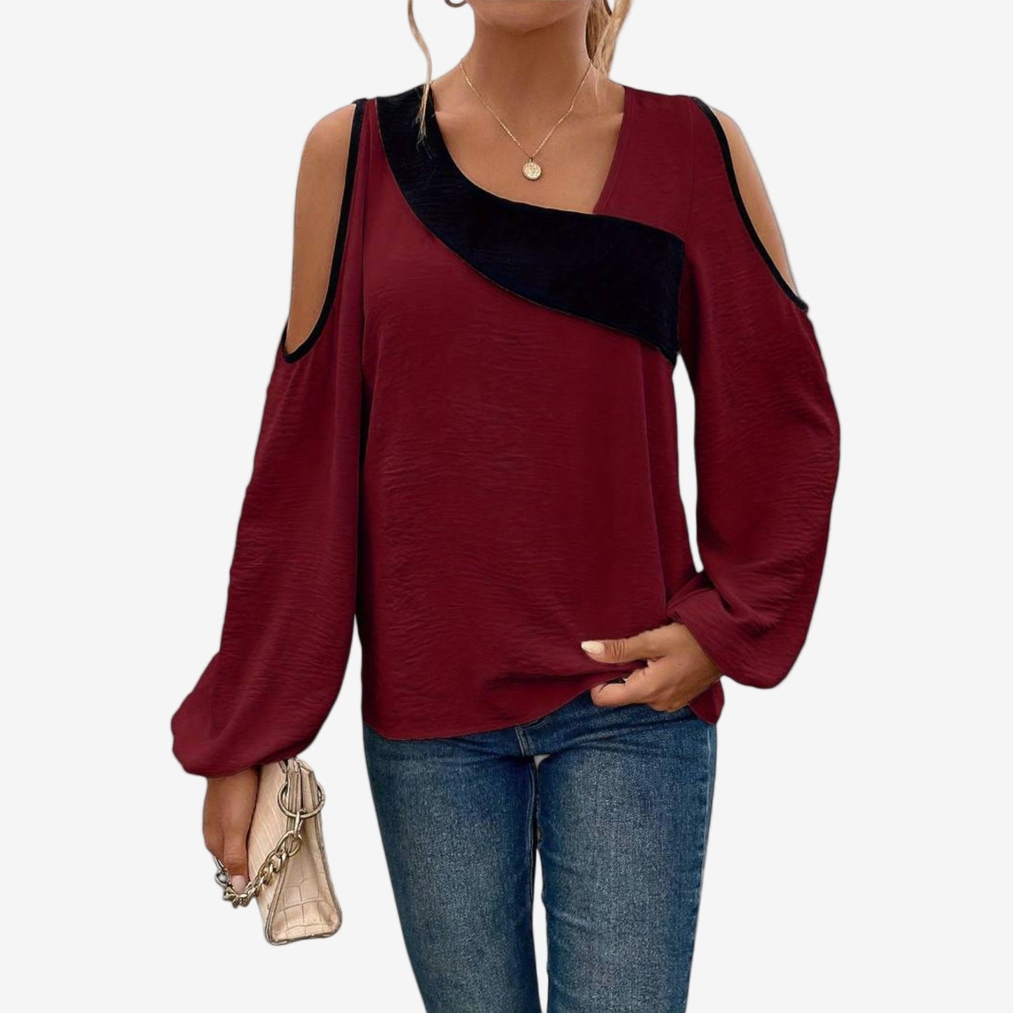Scarlett™ Pull à Épaules Dénudées