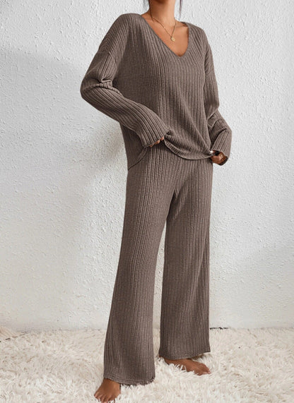 Cathy™ | Ensemble Élégant en Maille