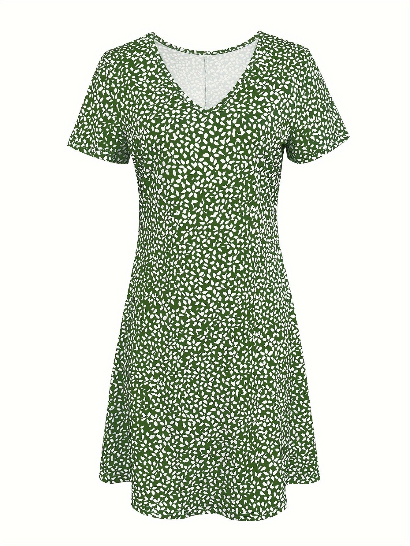 Capin™ | Robe Décontractée à Imprimé Floral
